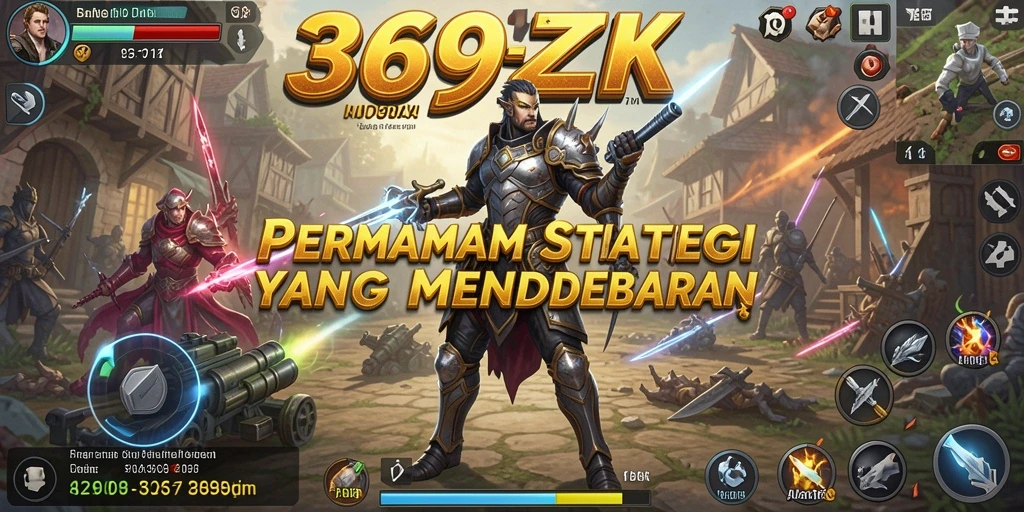 Tangkapan layar 369ZK menampilkan aksi strategi yang mendebarkan.