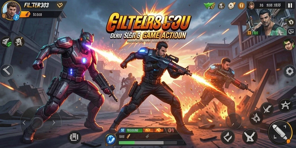 Pengalaman gameplay ACTION yang mendebarkan dari FILTER303.