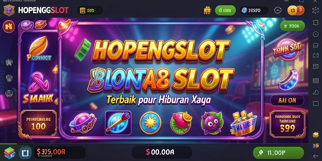 Gameplay HOPENGSLOT yang seru dan penuh warna.