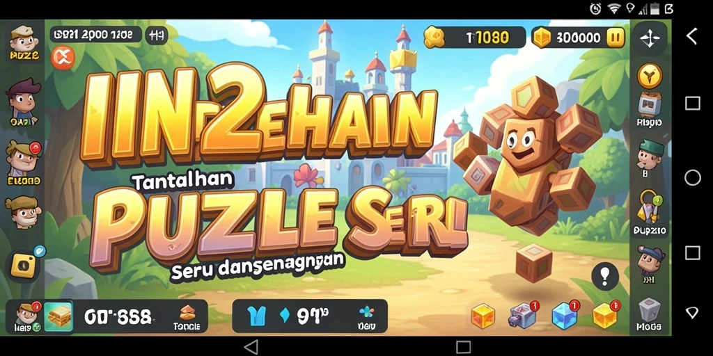 Gameplay Puzzle seru dan menantang di IN22.