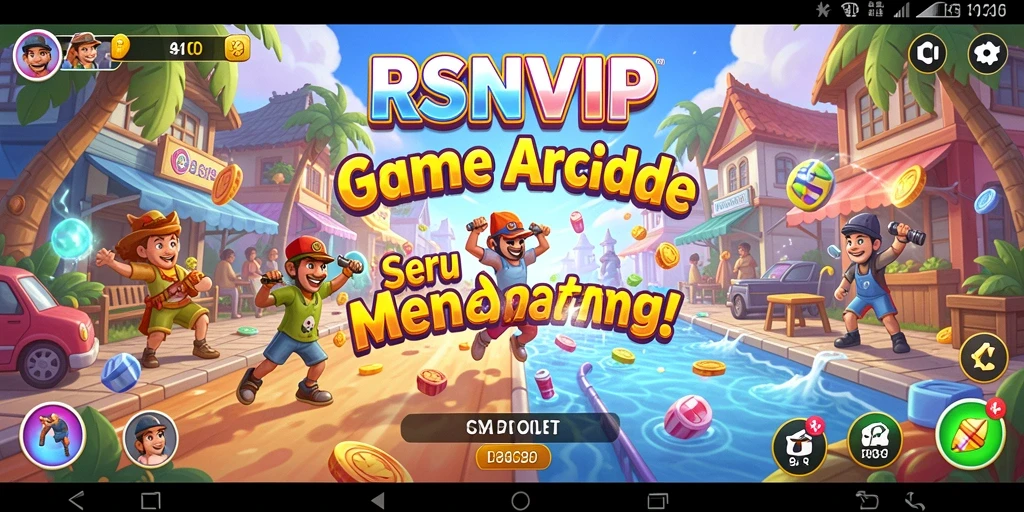 Menampilkan gameplay seru dari RSNVIP yang penuh tantangan dalam genre Arcade.