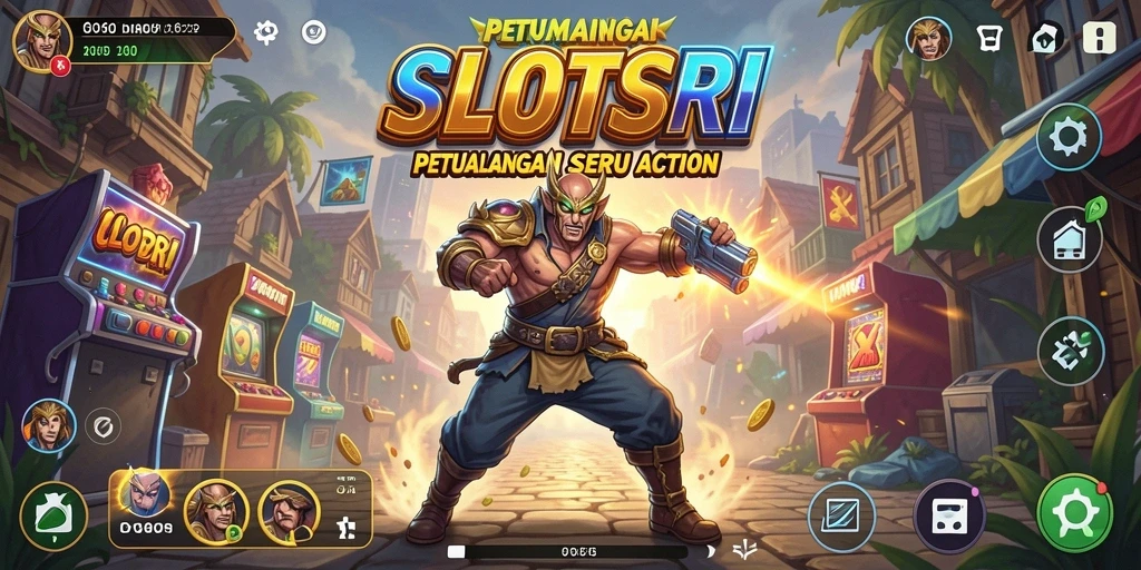 Tampilan gameplay SLOTSRI yang mendebarkan dan penuh aksi.